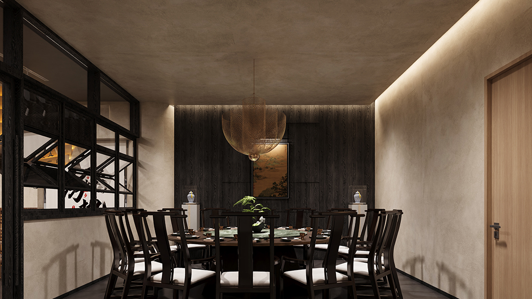 杭州煙火氣中餐廳裝修設計