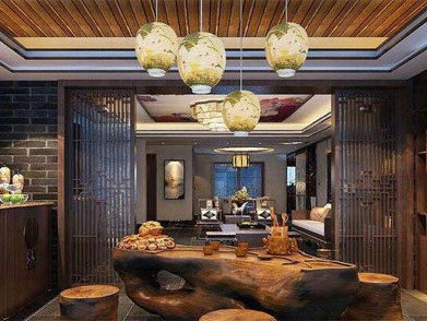 新中式茶館裝修設(shè)計(jì)｜打造靜謐空間