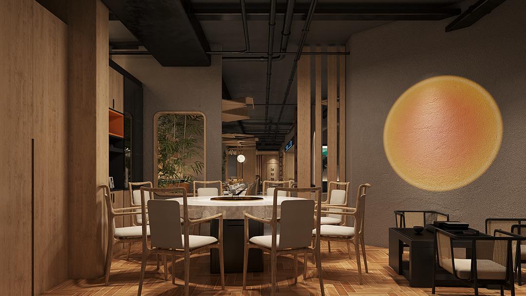 杭州網(wǎng)紅火鍋店裝修設計