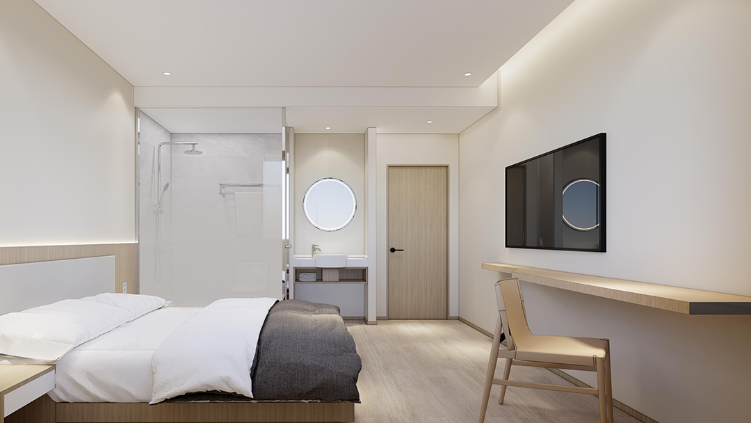 杭州極簡風(fēng)酒店裝修設(shè)計