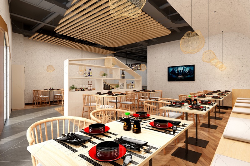杭州日料店裝修設(shè)計(jì)，專(zhuān)業(yè)日料店裝修公司，打造精致和風(fēng)餐廳