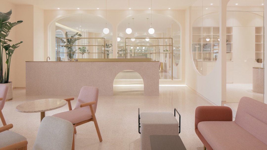 杭州一站式美甲店裝修設計