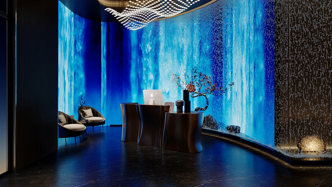 杭州輕奢風(fēng)SPA會所裝修設(shè)計