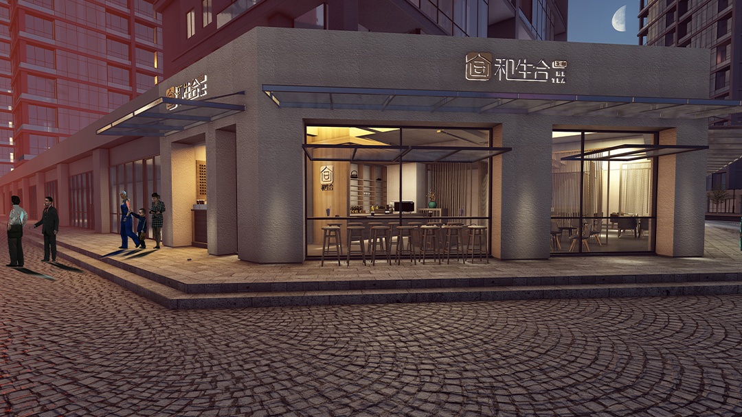 杭州高端汽車美容店裝修設計