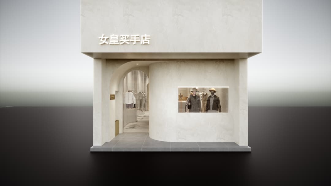 杭州快時尚女裝店裝修設計