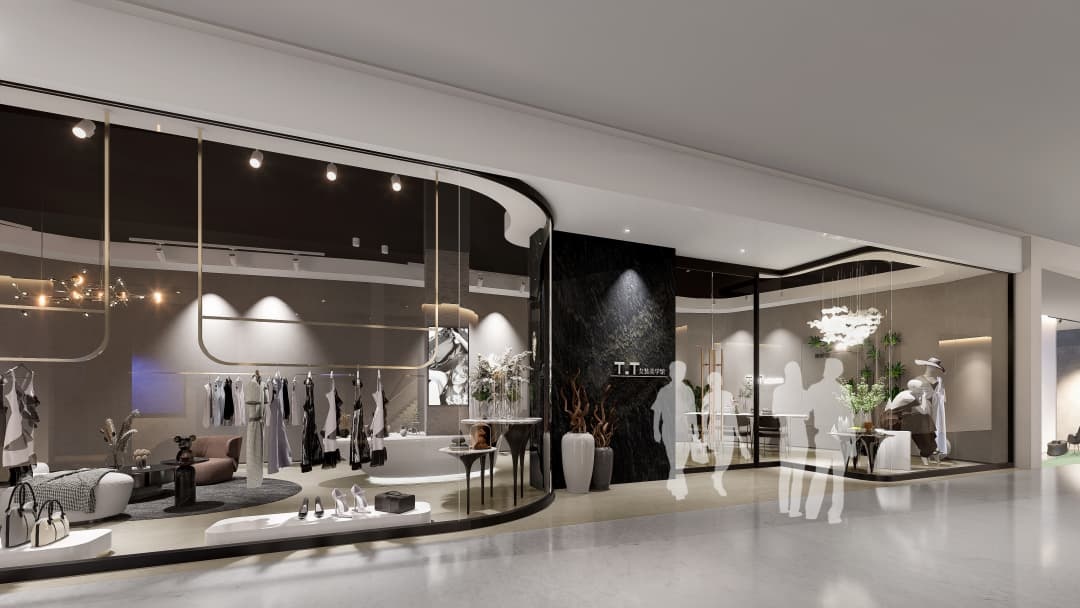 杭州商場女裝專柜裝修設計