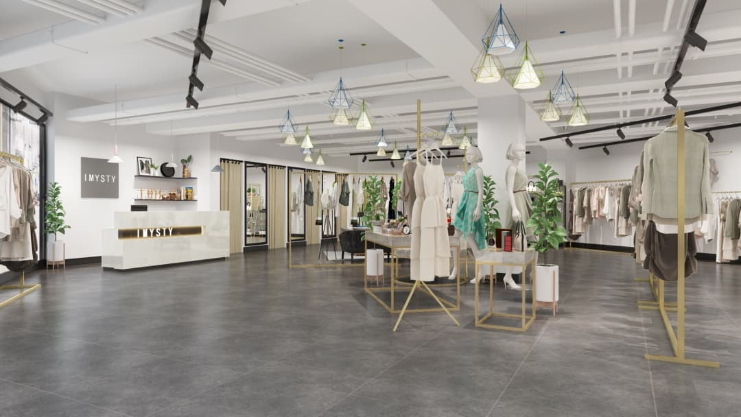 杭州定制化女裝店裝修設計