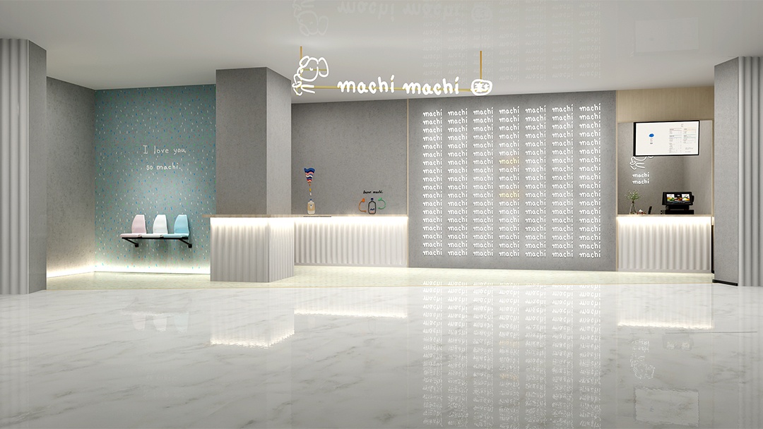 杭州極簡風(fēng)奶茶店裝修設(shè)計(jì)